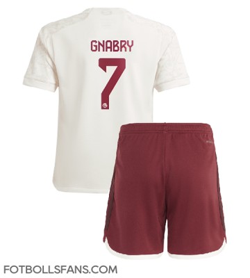 Bayern Munich Serge Gnabry #7 Replika Tredje Tröja Barn 2023-24 Kortärmad (+ Korta byxor)
